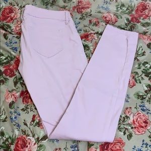 Refuge Pastel Lilac Colored Skinny Jeans
